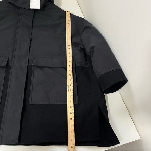 Zara ZW Collection Wool Blend Parka Size M-L - Picture 16 of 16